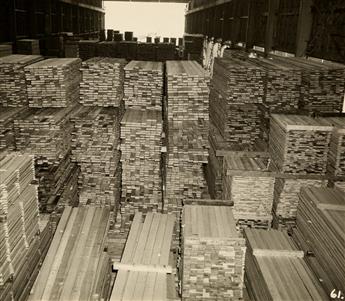 (BOOTH-KELLY LUMBER CO.) Album with 117 photographs illustrating the process, start-to-finish, of logging and lumber production by the